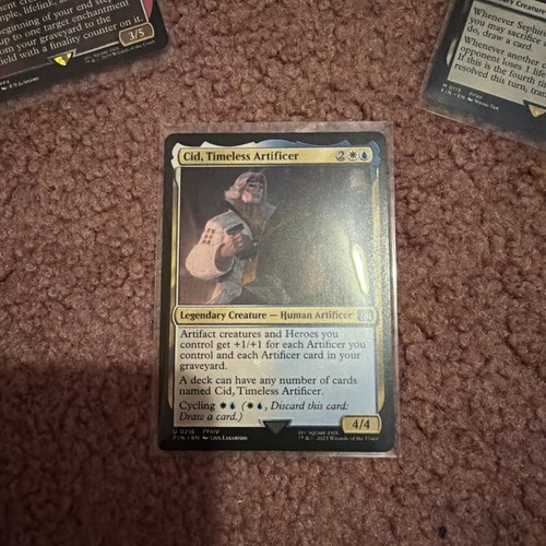 Cid, Timeless Artificer (0216) - Casi Como Nuevo Magic The Gathering Universes Beyond: FINAL FANTASY
