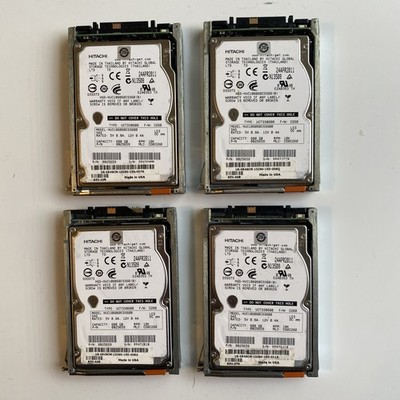 Lot 4 Hitachi HUC106060CSS60 600GB 10K SAS 2.5'' HDD Dell 0B25656 Hard disk Drive