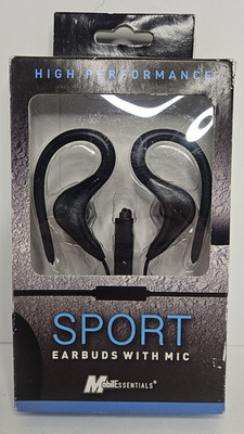 Mobil Essentials Bluetooth Wireless Earbuds w/ Microphone