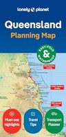 Lonely Planet - Queensland Planning Map - Sheet Map - G245Z