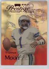 1999 Playoff Prestige SSD Spectrum Red 346/500 Warren Moon #B149 HOF 1n2c