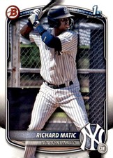 2025 Bowman #BP-71 Richard Matic Prospects