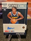 2021-22 Panini NBA Hoops - Great Significance Bones Hyland #GS-NH (AU, RC)