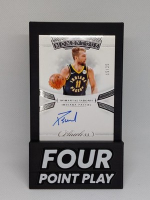 2019-20 Panini Flawless Domantas Sabonis Momentous Autograph Silver /25