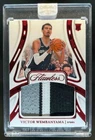 2023-24 Panini Flawless Victor Wembanyama Patches Ruby Rookie RC #05/15