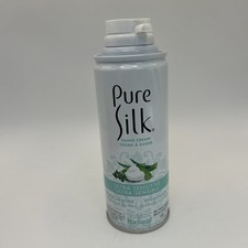 Pure Silk Shave Cream for Women Ultra Sensitive Moisturizing w/Aloe,thyme,papaya