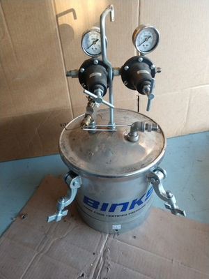 #ad #ad Binks Certified Pressure Tank Paint Pot with regulators $299.99