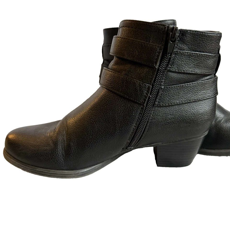 Botines para mujer Natural Soul by Naturalizer Karmen Moto 7M negros Foto 3 de 4