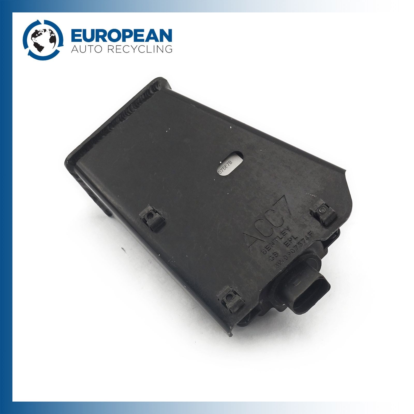 12-19 BENTLEY CONTINENTAL GTC Adaptive Cruise Control Radar Sensor 4W0907567B