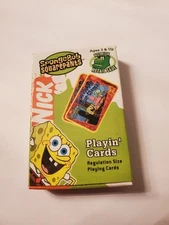 Nickelodeon Sponge Bob playing cards 2004 New By Viacom International 