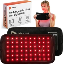 Lifepro Red Light Therapy Belt Near Infrared Light Vibration Therapy Pain Relief