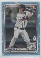 2020 Bowman Draft 1st Edition Sky Blue Foil Jesse Franklin V #BD-17 4pn