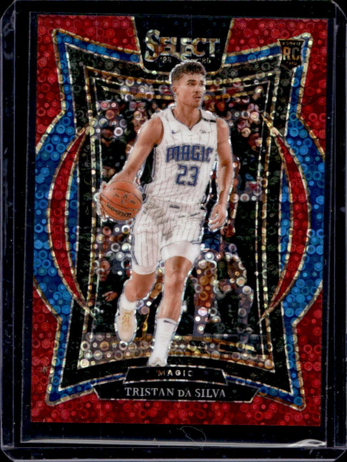 2024-25 Select Tristan da Silva Concourse Red Disco Prizm RC #/49 Magic