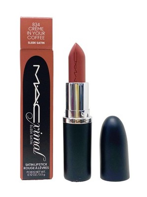 MAC Macximal Satin Lipstick #834 Creme in Your Coffee Full Size NIB New