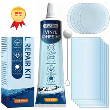 Air Mattress Patch Kit, Heavy Duty Inflatable Repair Kit for Transparent