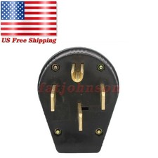 NEMA 14-50p 50A 125V Straight Blade US Four Holes Plug 125-250V 14-50P US Ship