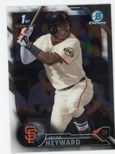 2016 Bowman Chrome Draft Prospect Rookie  Jacob Heyward #51 Giants