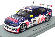 Spark 1/43 Scale S0429 - BMW 320 WTC 2005 #30 D'Aste - Blue/White