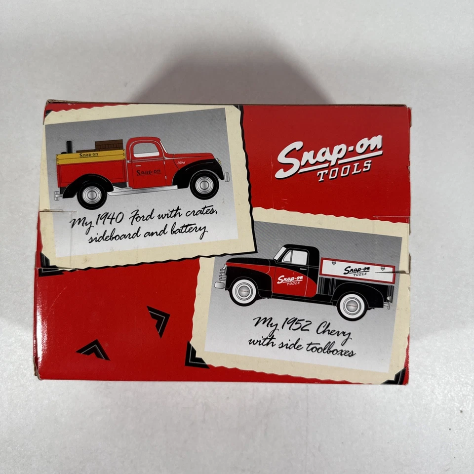 Snap On Working Truck Set 1940 Ford 1952 Chevy FS Limited Edition New In Box - Image 4 of 4