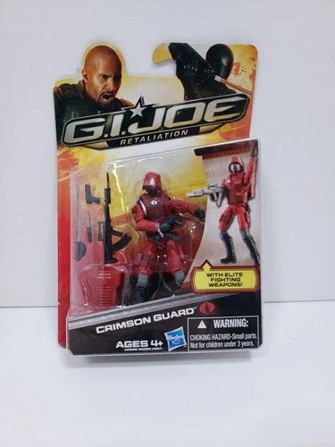 G.I. Joe Retaliation - CRIMSON GUARD (ELITE WEAPONS) - New - Hasbro - 2012