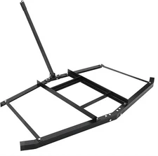 74" Heavy Duty Steel Drag Harrow, Tow Behind Landscape Leveling Rake