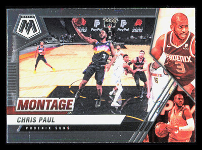 2020-21 Panini Mosaic #12 Montage Chris Paul Phoenix Suns