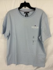 NWT Tommy Hilfiger Men's XXL Short Sleeve Blue Crew Neck Graphic T-Shirt