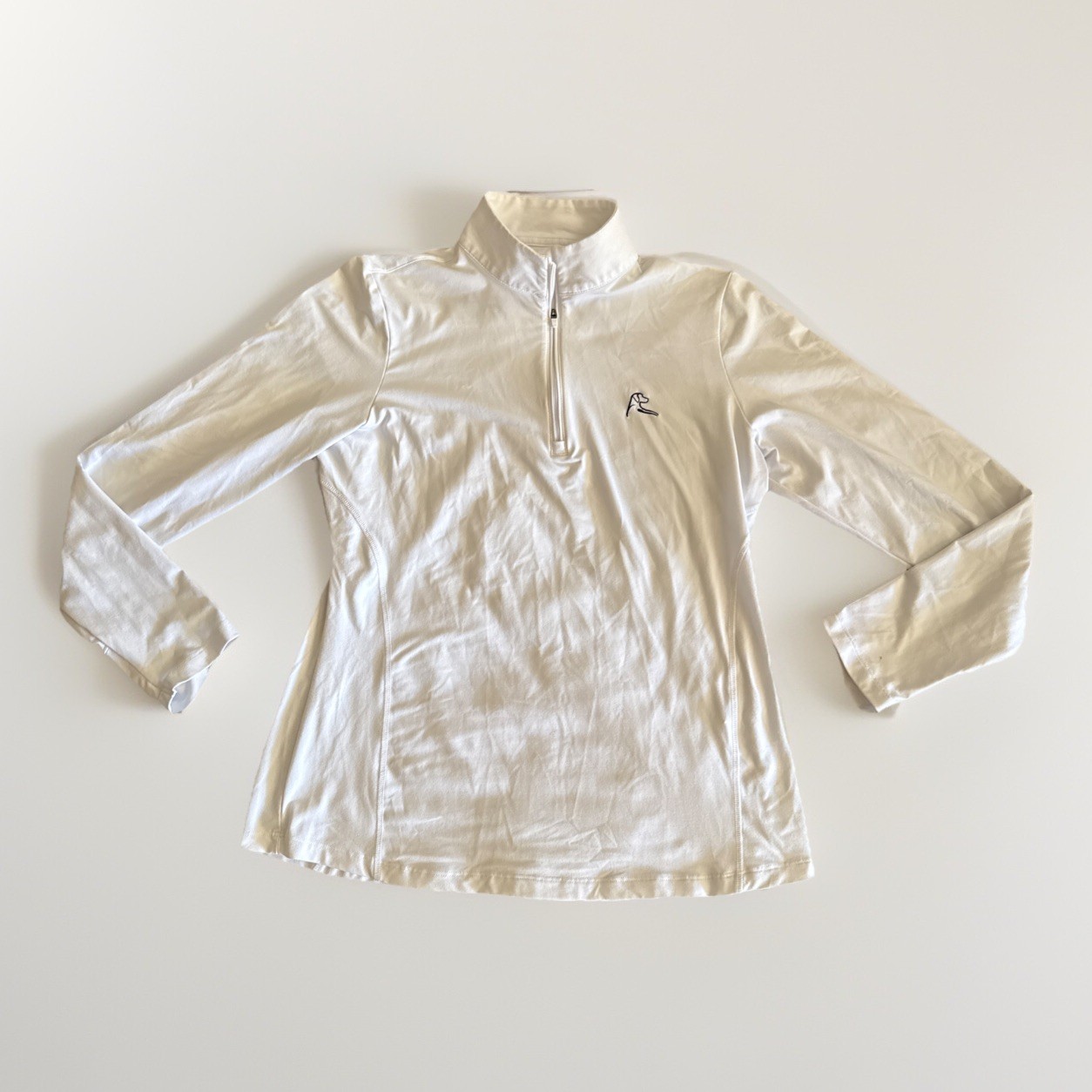 Rhoback Pullover Women’s Small White Performance … - image 1