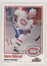2002-03 Fleer Throwbacks Gold Mario Roberge #90G 1q9