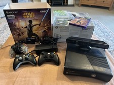 Boxed Xbox 360 Kinect Special Edition 250GB Console Tested VGC With Game