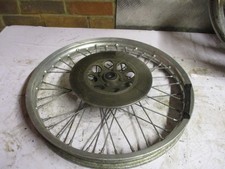 HONDA CB100N FRONT WHEEL WITH DISC AND ALLOY RIM