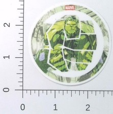 Marvel Avengers Hulk Green Fist Round Comic Vinyl Sticker Decal