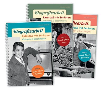 Biografiearbeit - Ratespaß mit Senioren, 3 Bde. im Set | Susann Winkler