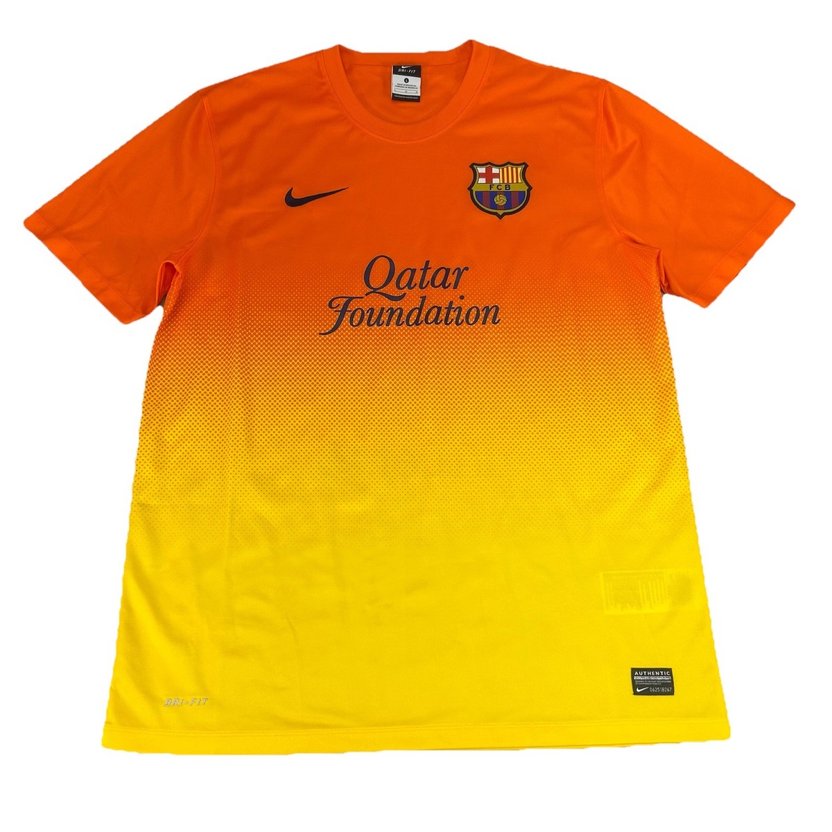 Nike FC Barcelona Mサイズ シャツ Barcelona FC Nike Football Soccer Jersey Shirt Men's L 2012/2013