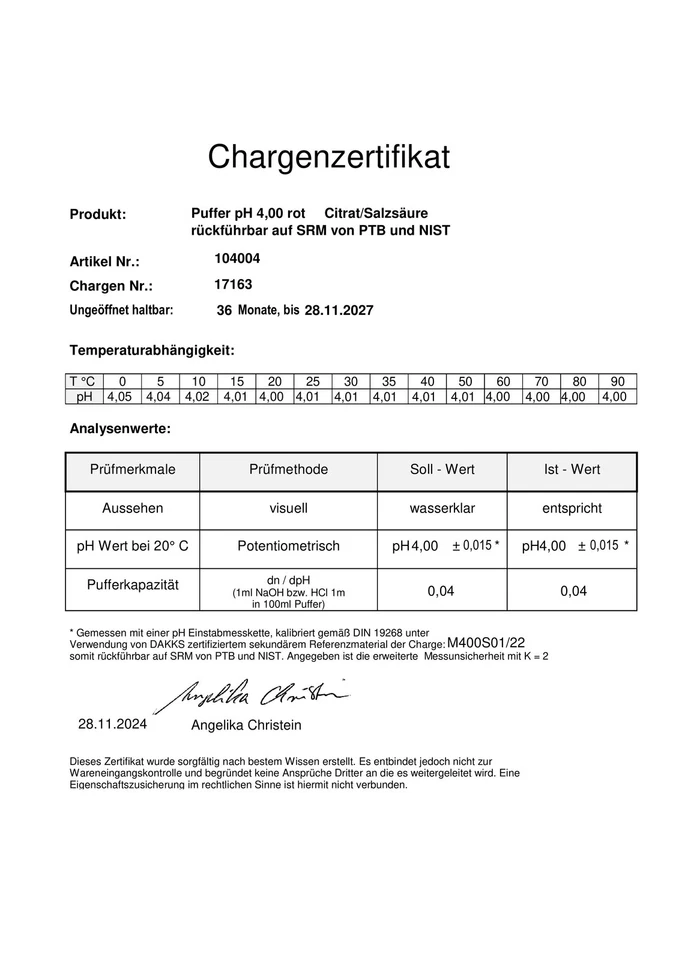 Lasama Pufferlösung / Eichlösung Set je 100 ml pH4 + pH7, Kalibrierlösung - Bild 3 von 3