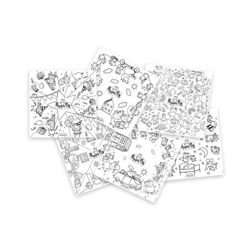 Feuilles de coloriage Smoby Kid pour table d'activités et dessin salon