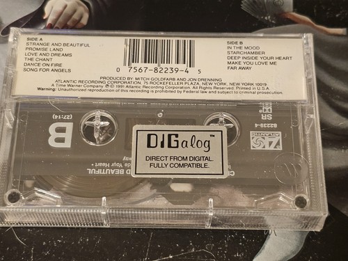 CRIMSON GLORY– Strange And Beautiful Cassette Atlantic 1991 SEALED PROMO - Picture 5 of 8