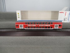 Märklin H0 AC 43588 Personenwagen Doppelstockwagen Ratiopharm 2. Kl. DB in OVP