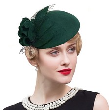 Fascinator Hats for Women - Tea Party 100 Wool Hats Fascinators Kentucky Hea...