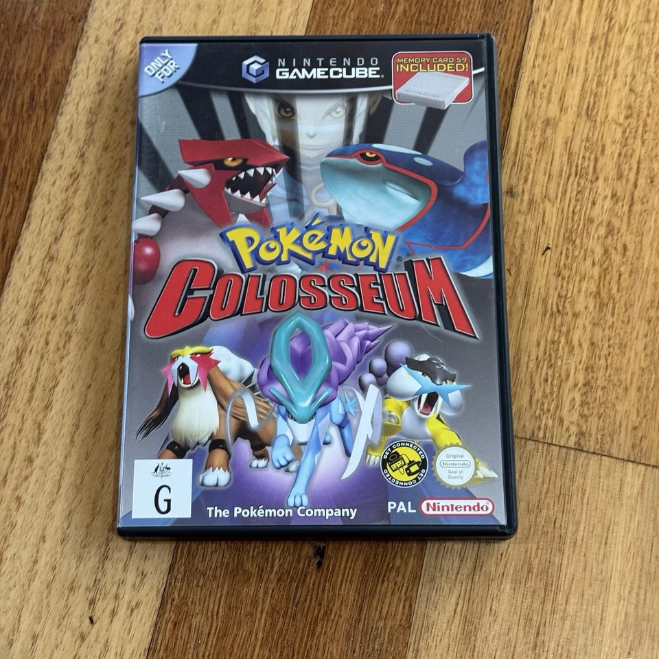 Pokemon Colosseum Nintendo GameCube PAL with Manual & memory card Pokémon - Image 2 of 4
