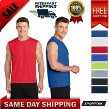 Sport-Tek Mens Sleeveless Dri-Fit Competitor Moisture Wicking T-Shirt ST352
