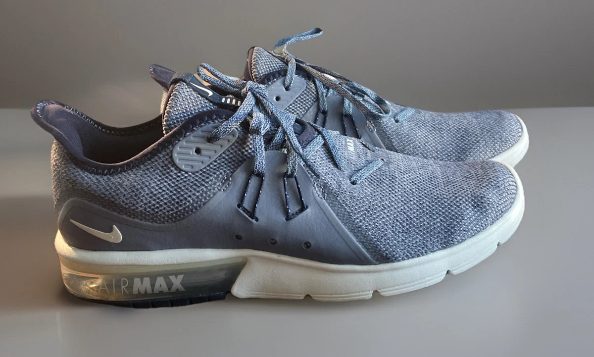 Nike Air Max Sequent 2 Men\'s‎ Running Shoes Navy Blue Size 12 Nike Air Max Sequent 2 SKU:8803192 - YouTube main image 4