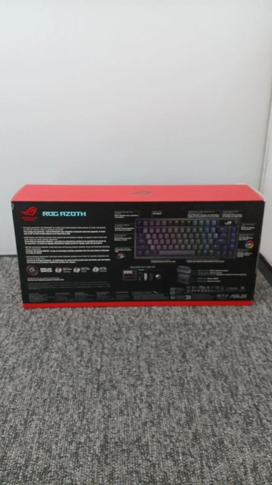 ASUS ROG AZOTH NX Blue Gaming Keyboard With Accessories,Good Condition From JPN - Image 3 of 4