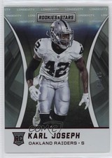2016 Panini Rookies & Stars One Star Longevity 45/75 Karl Joseph #164 0q3