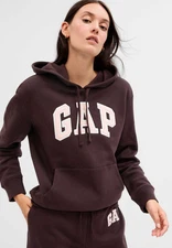 Gap Women’s Logo Hoodie – Turkish Coffee – Sizes Medium to Large-New