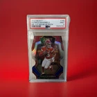 2022 Panini Select #148 Patrick Mahomes II. Die-Cut Red/Blue Prizm PSA 9