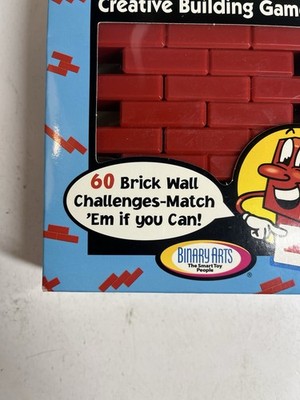 Brick by Brick Building Puzzle 1 or 2 Player Game 1992 Binary Arts