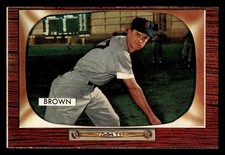 1955 Bowman Baseball Hal Brown #221 EX/MT Boston Red Sox