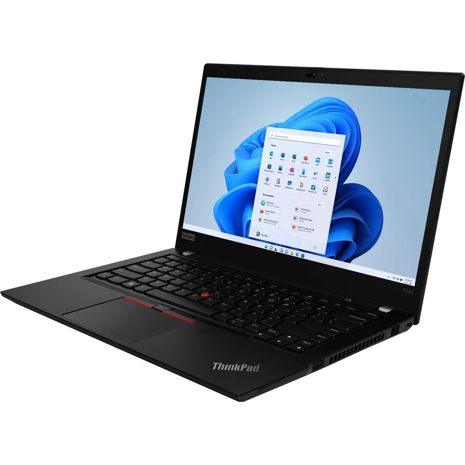Lenovo Laptop ThinkPad P14s Gen 1, 14" i5/i7 10th Gen 16GB RAM 512GB SSD, G - Image 3 of 4