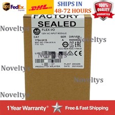 New Factory Sealed AB 1794-IA16 SER A Flex I/O 120VAC Input Module 1794IA16